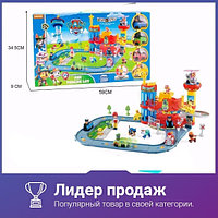 Паркинг «PAW PATROL» Щенячий Патруль +4 машинки XZ-665