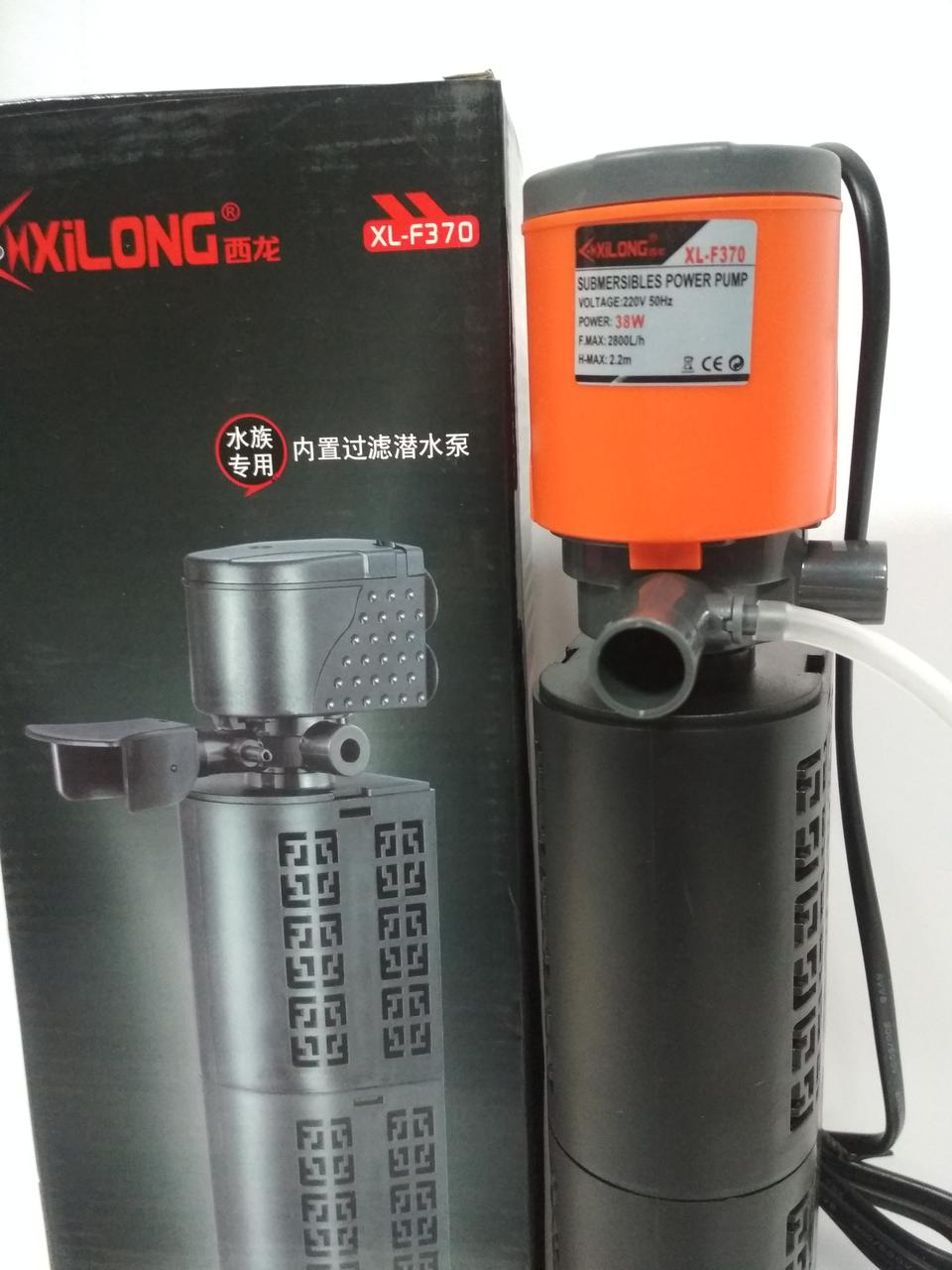 Фильтр XILONG XL-F370 фильтр внутренний 2800л/ч, 38вт, h=2,8м - фото 6 - id-p87285601