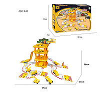 Игровой набор "Паркинг" в комплекте 2 автомобиля и 1 вертолет (Арт.660-А36)