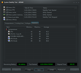 ...было выяснено, что вышел из строя температурный датчик на видеочипе. Так что технически чистка от пыли была проведена успешно и ноутбук снова готов к полноценной работе.