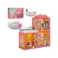 Домик для кукол типа Барби My Lovely Villa 6984 с мебелью