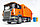 Мусоровоз Scania (цвет оранжевый) (подходит модуль со звуком и светом Bruder (Брудер) 03560, фото 2