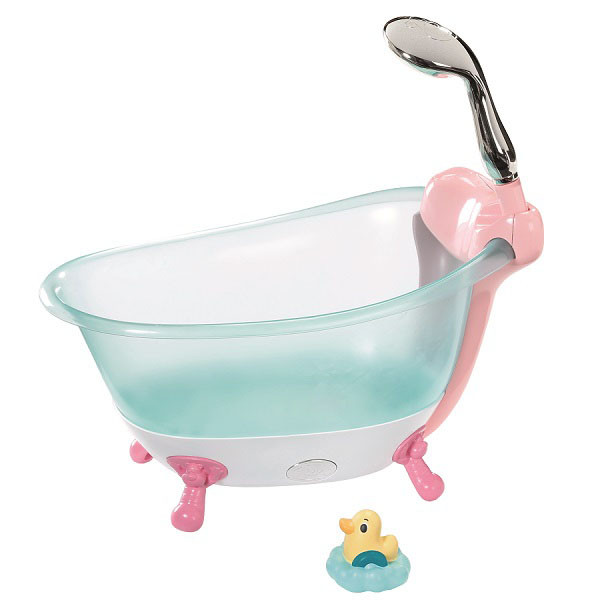 Ванна интерактивная для куклы BABY Born - Веселое купание,розовая  Zapf Creation 824610