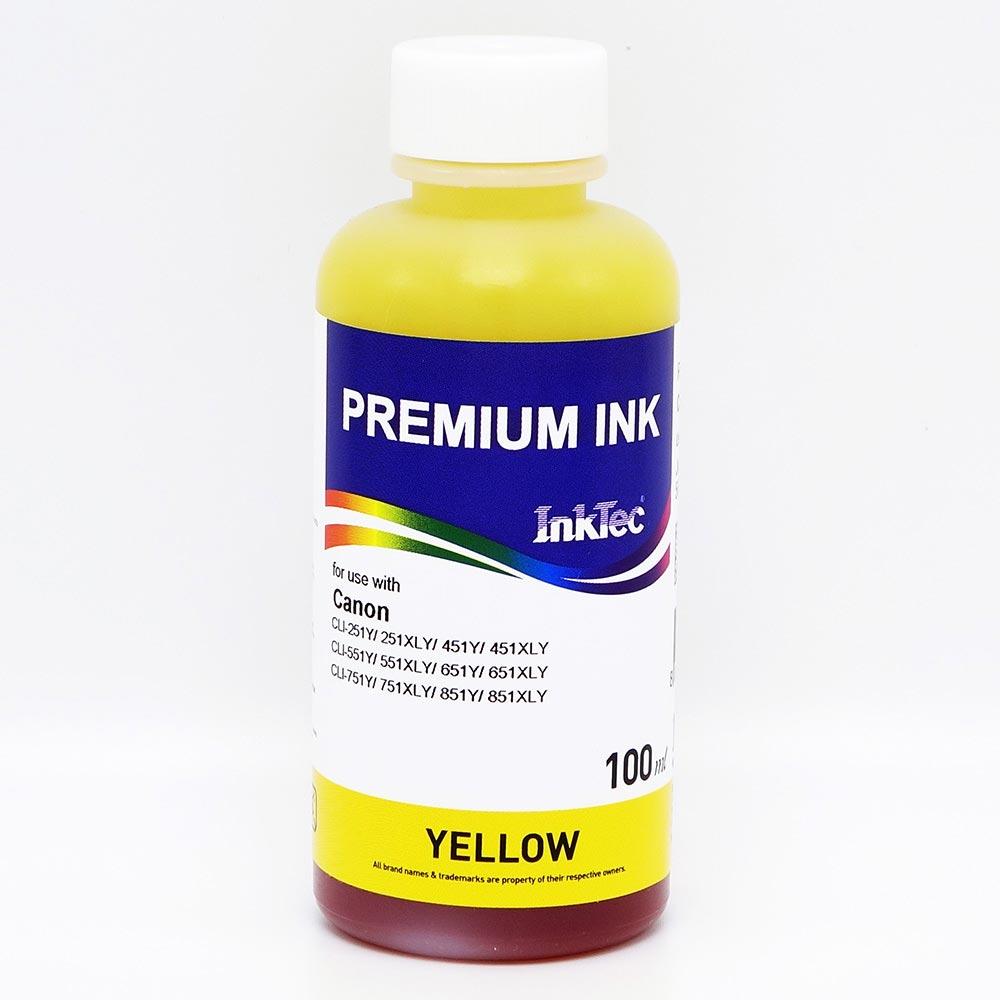 Чернила для CANON CLI-451/551Y (100мл,yellow) C5051-100MY InkTec