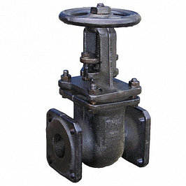 Задвижки 30ч6бр чугунные параллельные двухдисковые с выдвижным шпинделем