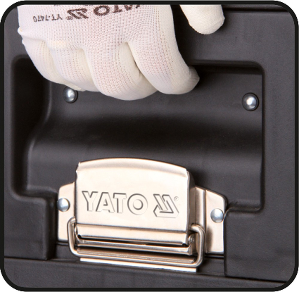 Ящик для инструмента на колесах, металлический, YATO - фото 7 - id-p87368727