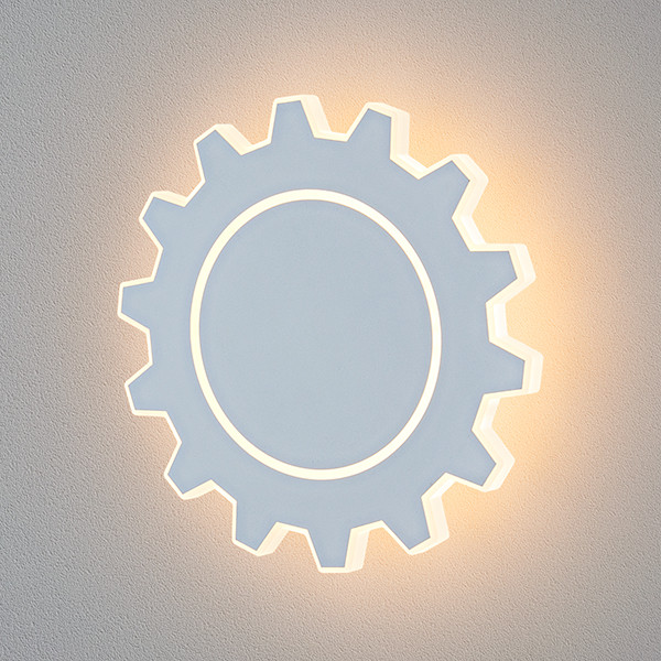 Настенный светодиодный светильник Gear L LED белый (MRL LED 1100) - фото 1 - id-p87371880