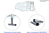Теплицы Агро Люкс 4м. Доставка  по всей Гомельской области. Надежный каркас для дачи., фото 3