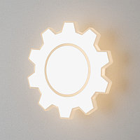 Настенный светодиодный светильник Gear M LED белый (MRL LED 1095)