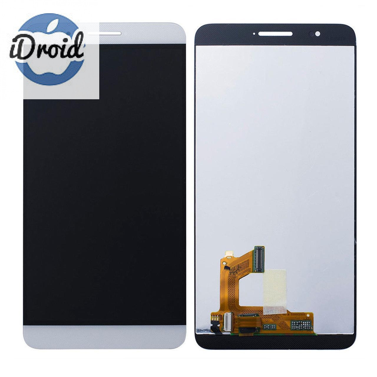 Дисплей (экран) Huawei Honor 7i (ShotX, ATH-AL00) с тачскрином, белый - фото 1 - id-p86346353