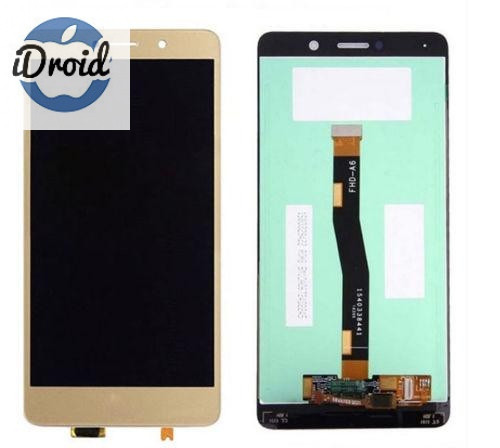 Дисплей (экран) Huawei GR5 2017 (BLL-L21, BLL-L22) с тачскрином, золотой