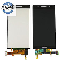Дисплей (экран) Huawei Ascend P6 с тачскрином, черный