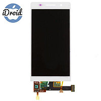 Дисплей (экран) Huawei Ascend P6 с тачскрином, белый
