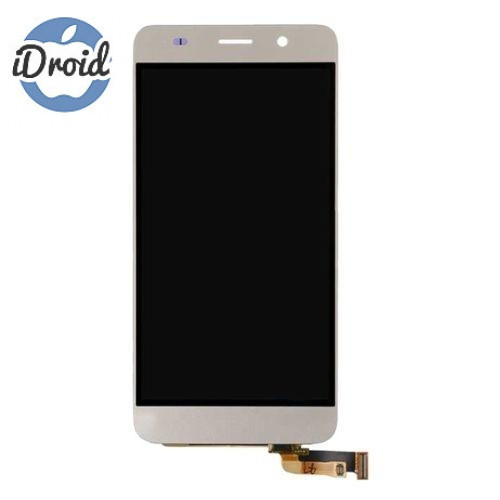 Дисплей (экран) Huawei Y6 (Honor 4A, SCL-L01, SCL-L21) с тачскрином, золотой
