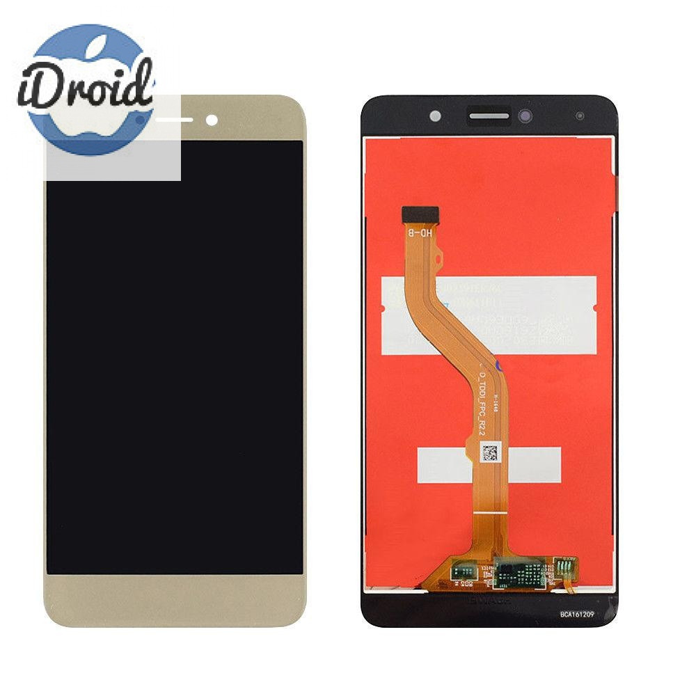 Дисплей (экран) Huawei Y7 2017 (TRT-LX1, TRT-LX2) с тачскрином, золотой