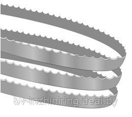 Комплект ленточных ножей 140" (18 полотен) для хлеборезки DOVAINA