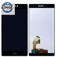 Дисплей (экран) Huawei P8 (GRA-UL00, GRA-L09) с тачскрином, черный