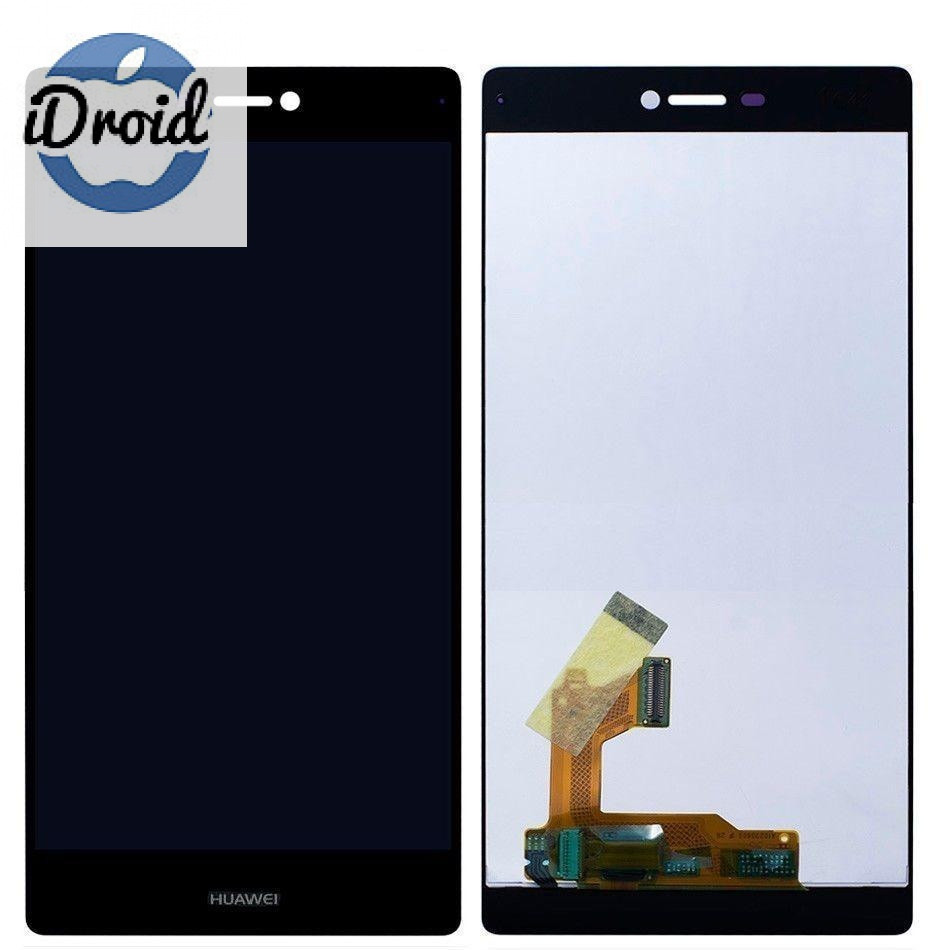 Дисплей (экран) Huawei P8 (GRA-UL00, GRA-L09) с тачскрином, черный - фото 1 - id-p84176301