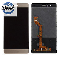 Дисплей (экран) Huawei P9 (EVA-L19/L09) с тачскрином, золотой