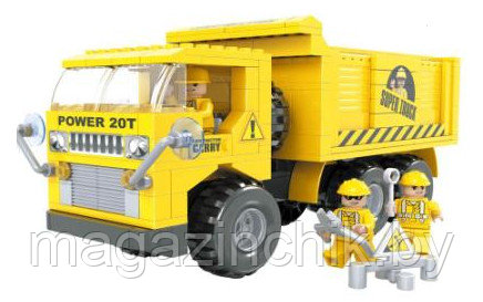 Конструктор Самосвал Ausini 29602 Городские строители 264 детали аналог Лего