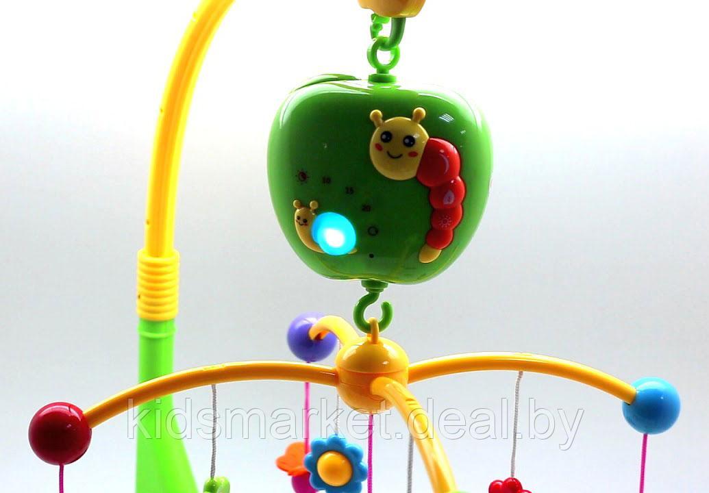 Музыкальная каруселька "Добрые сны" с проектором, пультом управления и мягкими игрушками АРТ.HL2018-31R - фото 2 - id-p87394894