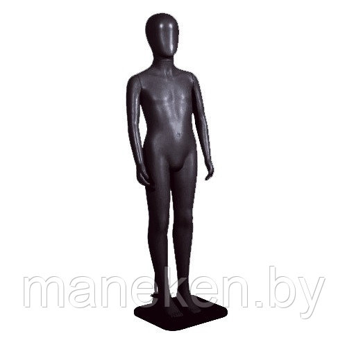 Манекен детский, чёрный MKB-01(чёрный) - фото 1 - id-p87394898