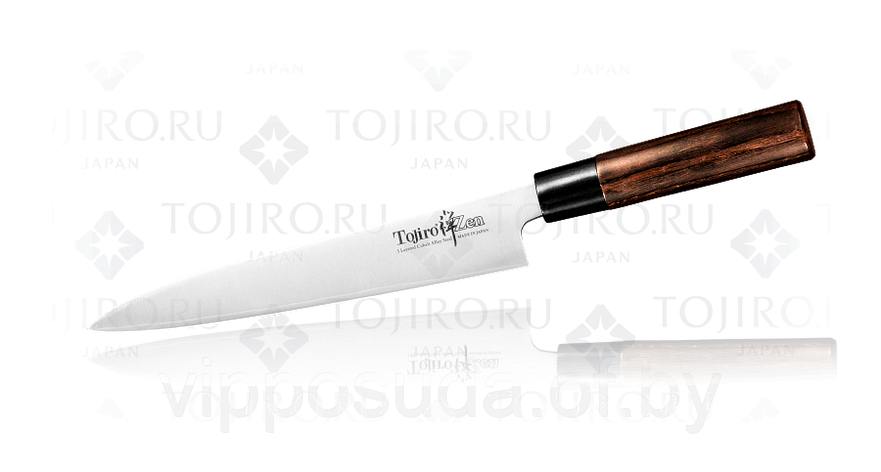 Нож Кухонный для тонкой нарезки TOJIRO Zen (FD-569), фото 2