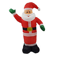 Фигура "Дед Мороз приветствует" 120 см надувная 3D с подсветкой VT18-21188