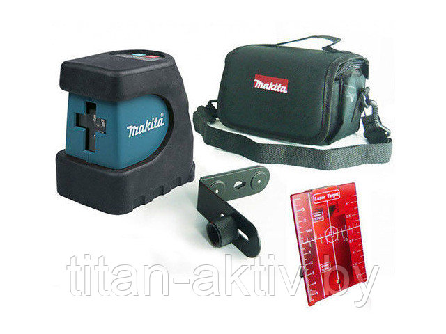 Нивелир лазерный MAKITA SK 102 Z с держателем в сумке (проекция: крест, до 30 м, +/- 0.30 мм/м, резь