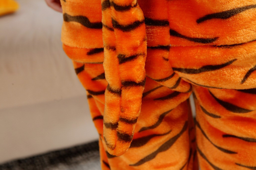 Пижама кигуруми Тигр (детская, рост (рост 110-119 см) - фото 5 - id-p87481812