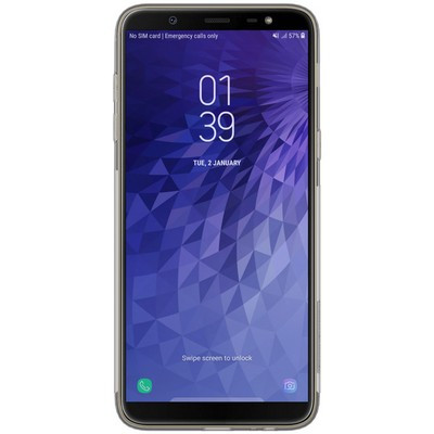 Силиконовый чехол Nillkin Nature TPU Case Серый для Samsung Galaxy J8 - фото 2 - id-p87483214