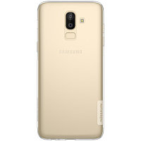 Силиконовый чехол Nillkin Nature TPU Case Прозрачный для Samsung Galaxy J8