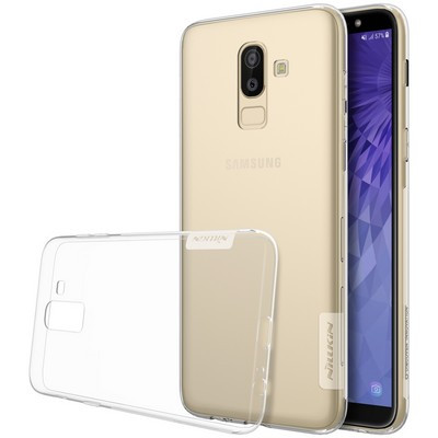 Силиконовый чехол Nillkin Nature TPU Case Прозрачный для Samsung Galaxy J8 - фото 3 - id-p87483215