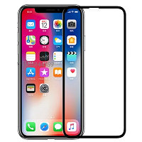 Противоударное защитное стекло Nillkin 3D CP+ MAX Black для Apple iPhone XS Max