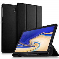 Полиуретановый чехол Nova Case черный для Samsung Galaxy Tab S4