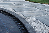 Пластиковый бордюр ПБ 57/80 1000мм. Укладка дорожек., фото 4