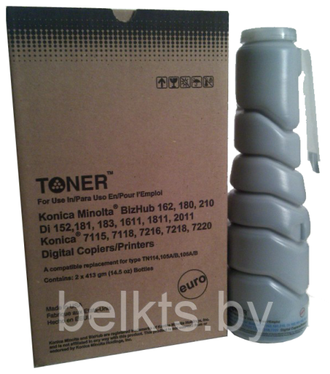 Тонер-картридж для Konica Minolta Bizhub 162/163/210/211 TN114 (Tomoegawa)