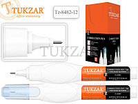 TUKZAR Корректирующая ручка 7 мл., с металл након, арт. tz8482-12