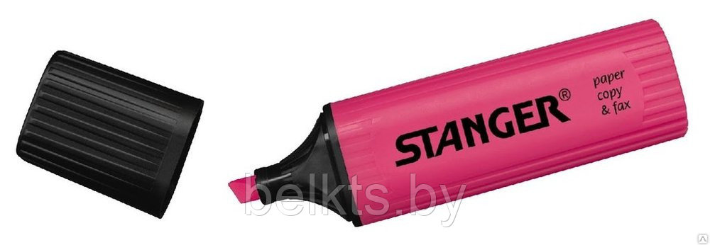 STANGER Текстмаркер розовый, арт. 180004000 - фото 1 - id-p55254644