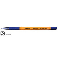 STANGER Ручка шариковая М1 0,7 тонкая линия, синяя, арт. 18000300056