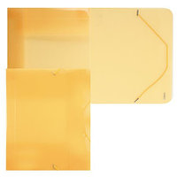 PROFF Папка на резинках желтая полупрозрачная А4, 40мм, 0,70 мм, арт. SB40TW-02
