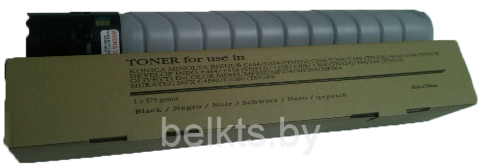 Тонер-картридж для Konica Minolta Bizhub C258/308/454 TN512K/TN513K/TN324K Black (Tomoegawa) - фото 1 - id-p62715148