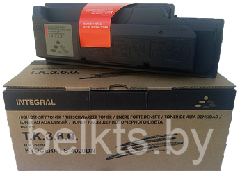 Тонер-картридж для Kyocera Mita FS 4020 TK-360 (20000 копий) с/ч (Integral)