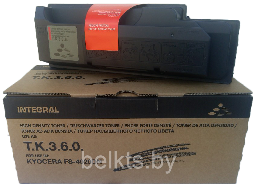Тонер-картридж для Kyocera Mita FS 4020 TK-360 (20000 копий) с/ч (Integral) - фото 1 - id-p62715418