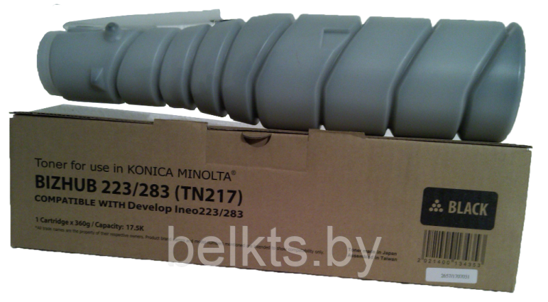 Тонер-картридж для Konica Minolta Bizhub 223/283 TN217 (Tomoegawa) - фото 1 - id-p69471030
