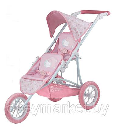 Коляска для кукол Baby Annabell трехколесная для двойни 1423481, фото 2