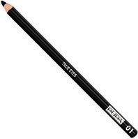 Pupa True Eyes eye-liner pencil 01 1.4g карандаш для век чёрный