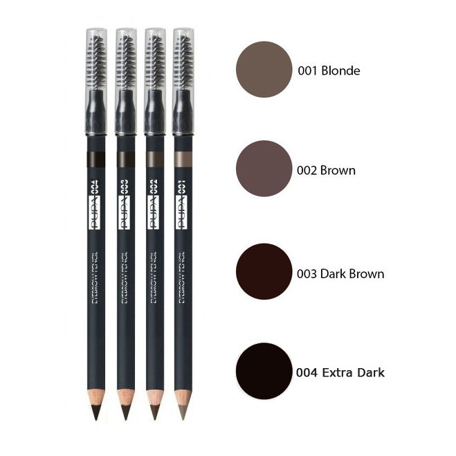 Pupa Eyebrow Pencil 002 КОРИЧНЕВЫЙ 1.08g  карандаш для бровей со щеткой