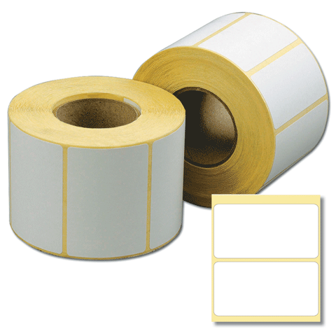 Этикетка самоклеющаяся 34 x 71,5 mm