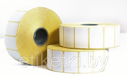 Этикетка самоклеющаяся 34 x 34 mm
